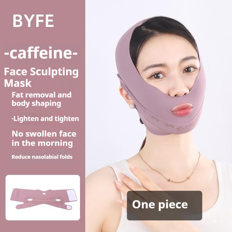 Improve French Pattern Lifting Full Face Shaping V Face Lifting Bandage Plastic Face Mask