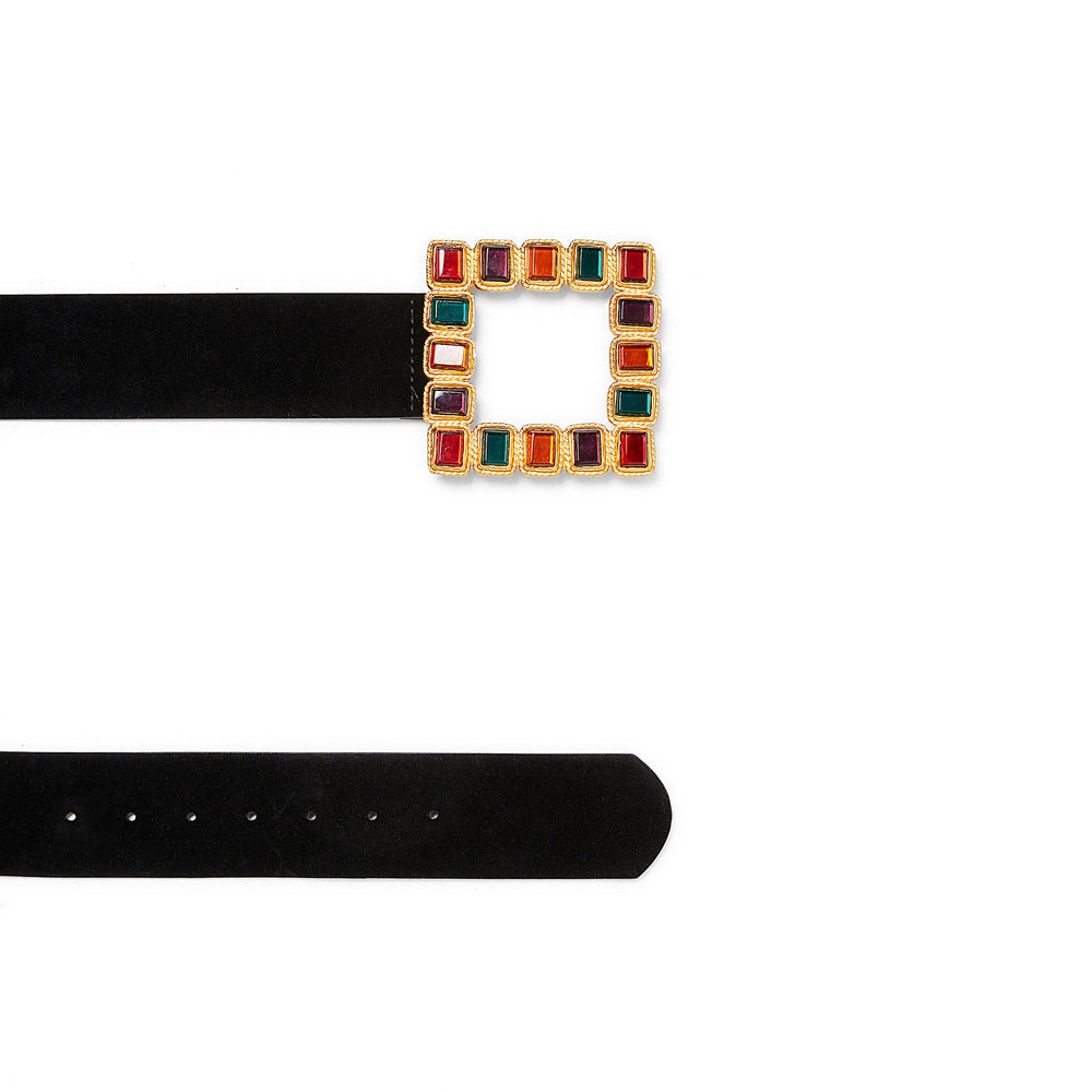 ZA velvet ladies belt
