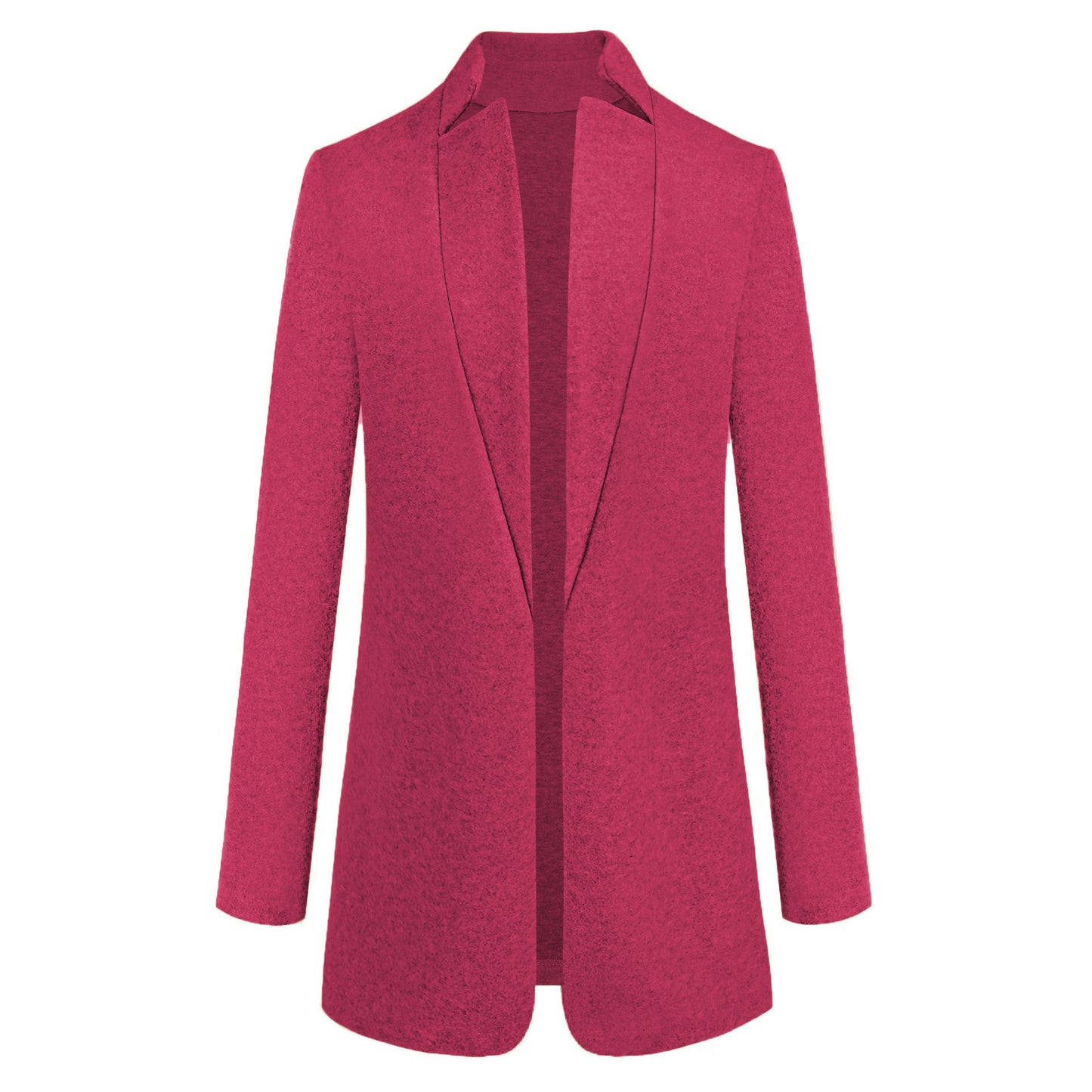 ZARA COLLECTION Long Wool Coat Warm Elegant Winter Coat Female Plus Size