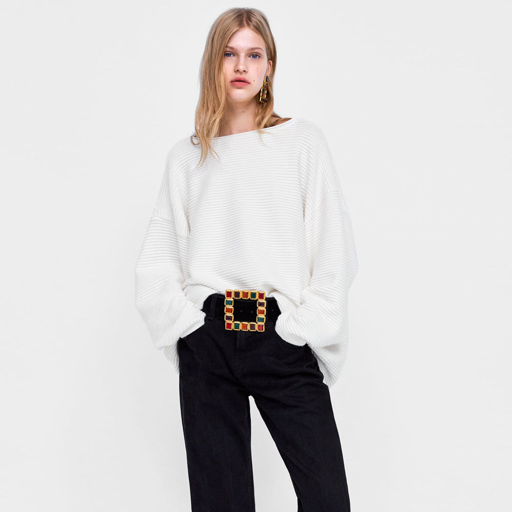 ZA velvet ladies belt
