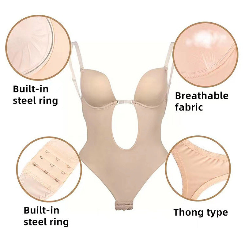 One-piece Underwear Bra With Big Breasts Showing Off And Gathering