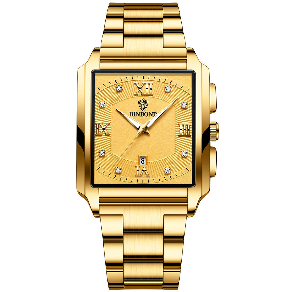 Fashion Personality New Rectangular Men's Watch
