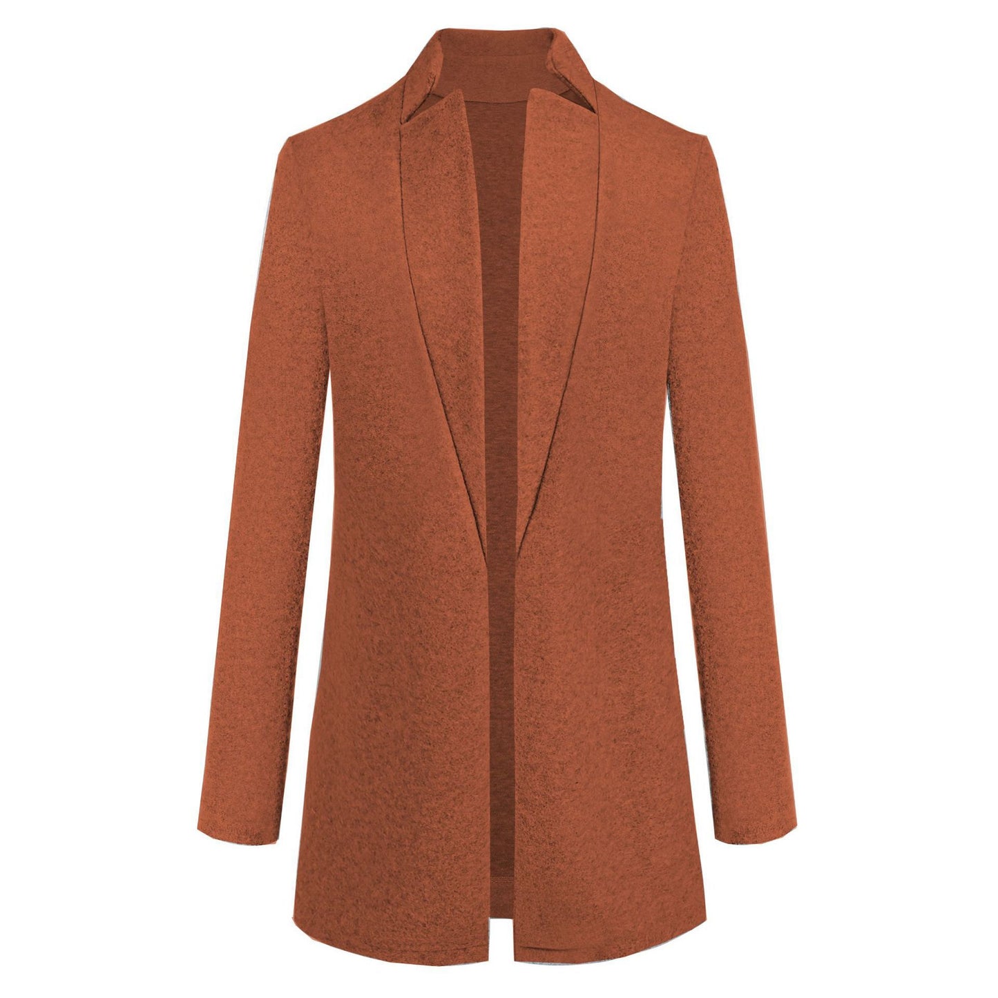 ZARA COLLECTION Long Wool Coat Warm Elegant Winter Coat Female Plus Size