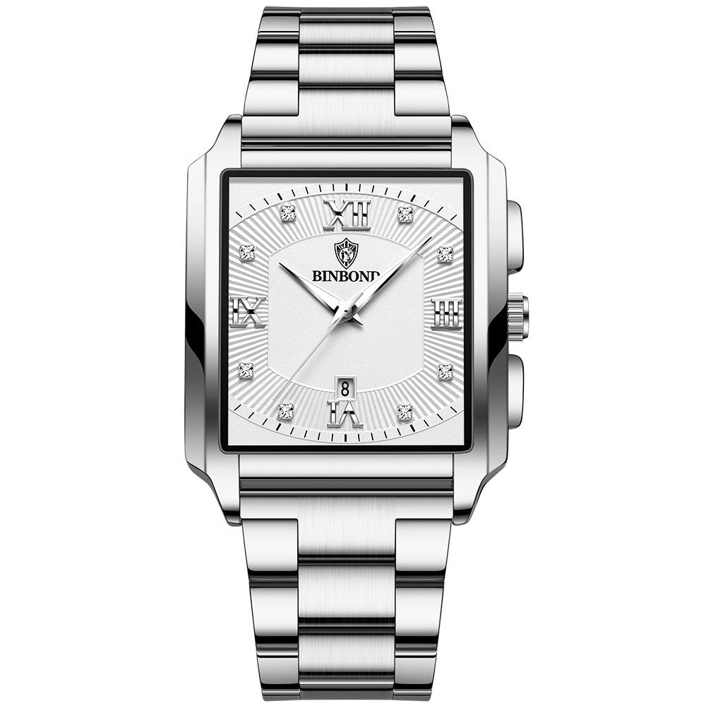Fashion Personality New Rectangular Men's Watch