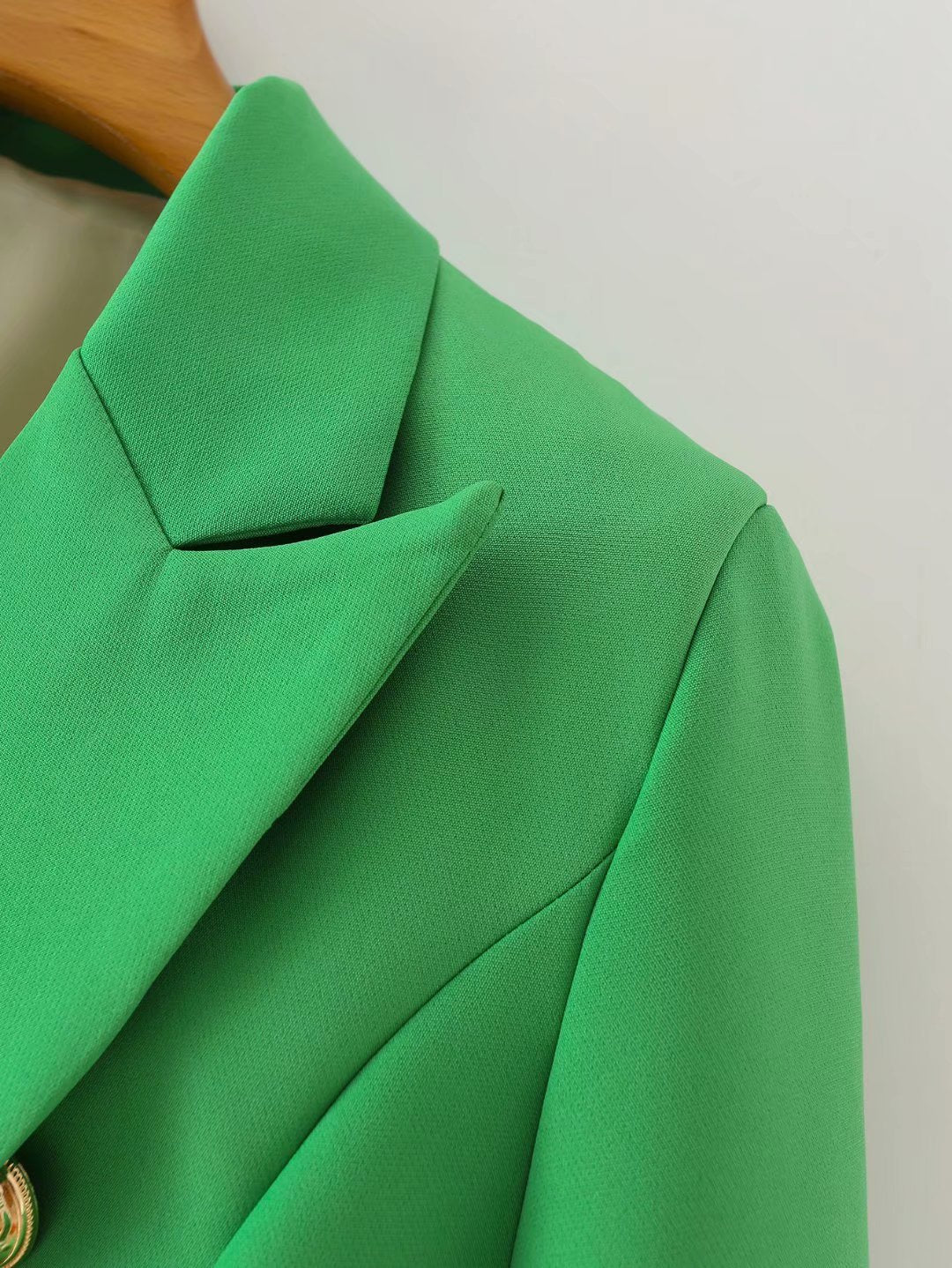 Women's long-sleeved suit Short double-breasted jacket