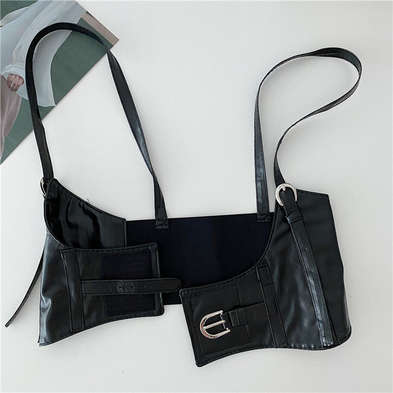 Outer Wear Waist With Dress Shirt Suit Elastic Waistband