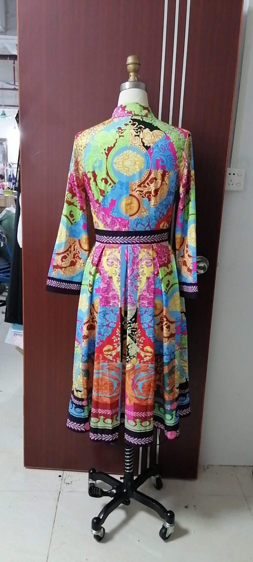 Women's digital print dress