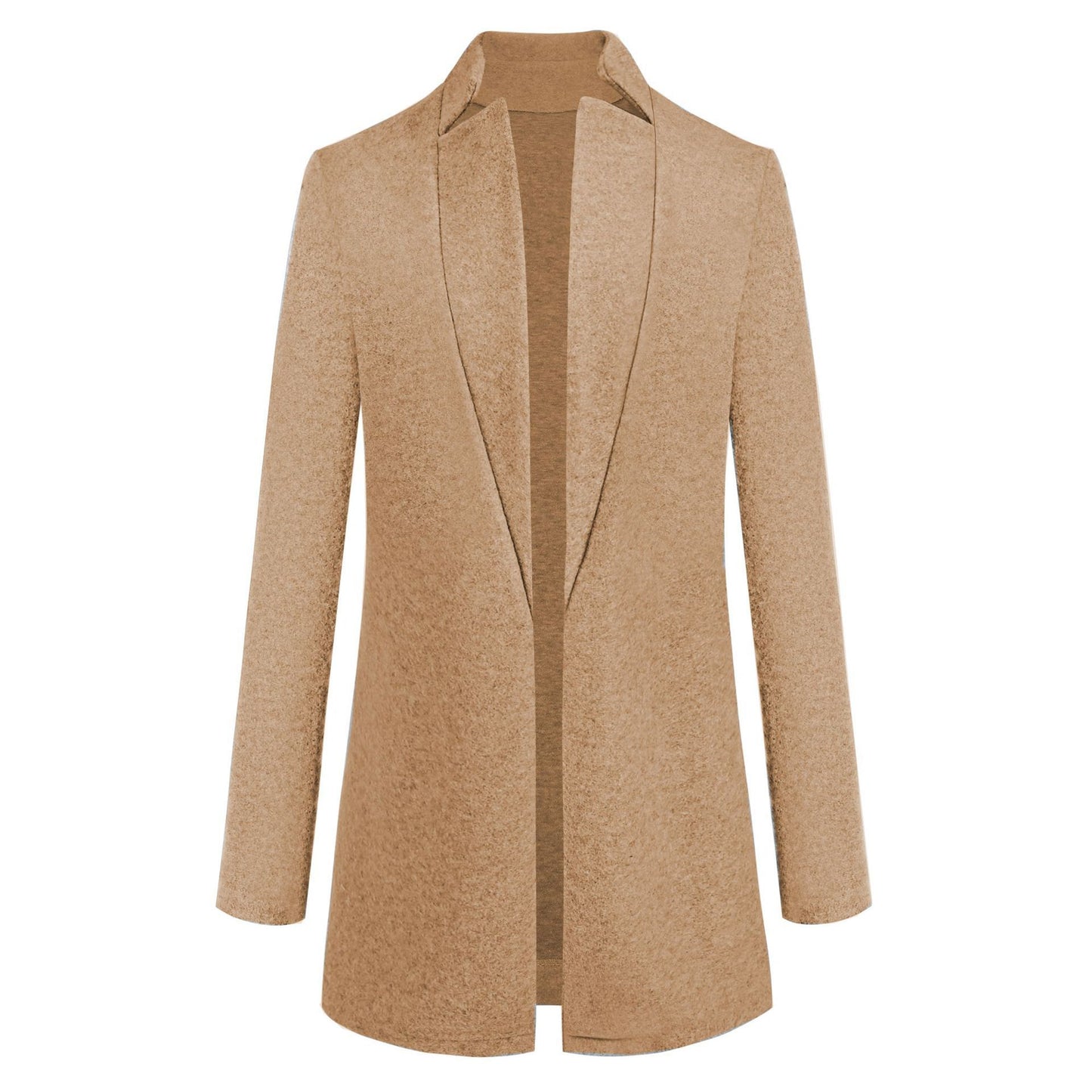 ZARA COLLECTION Long Wool Coat Warm Elegant Winter Coat Female Plus Size