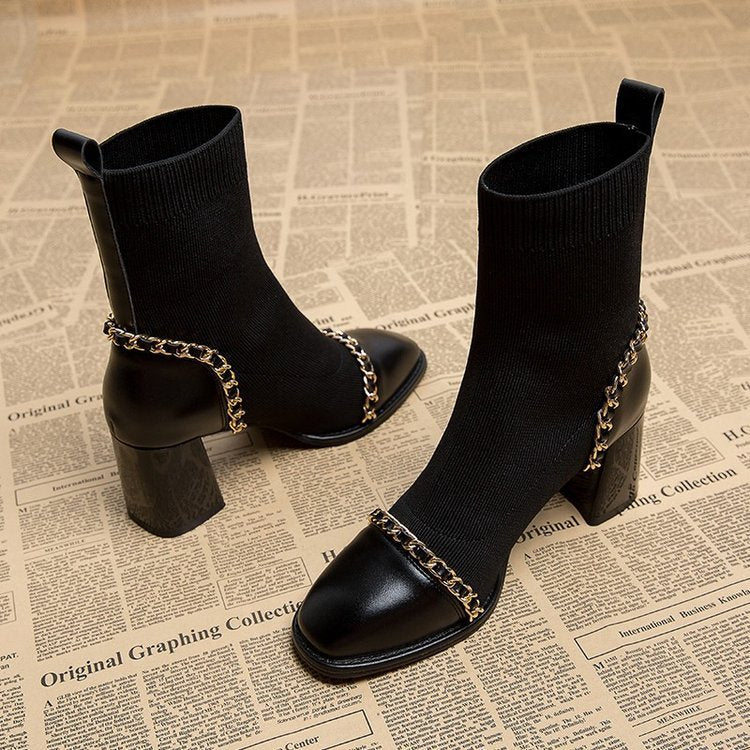 New French Short Boots For Women