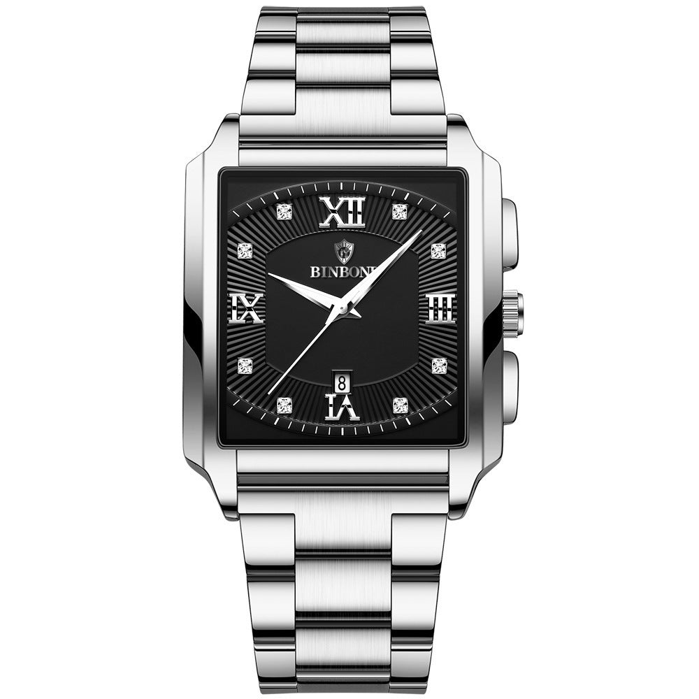 Fashion Personality New Rectangular Men's Watch