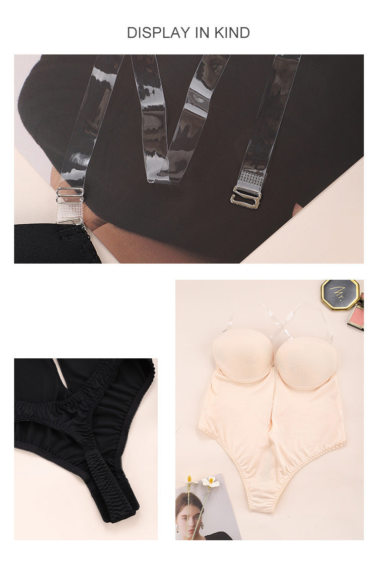 One-piece Underwear Bra With Big Breasts Showing Off And Gathering