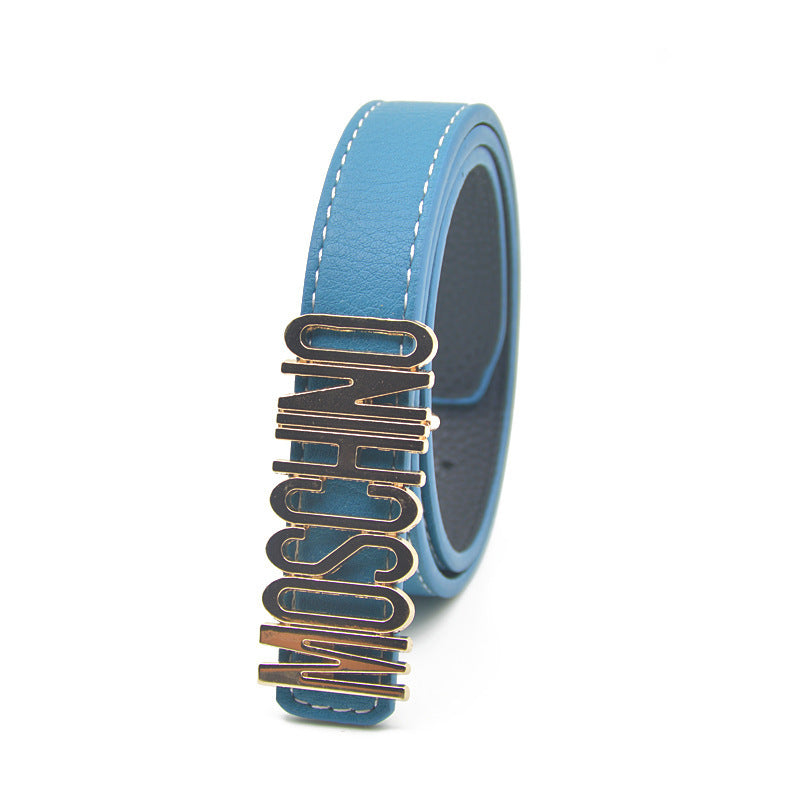 MOSCHINO Women's Fashion Letter Belt