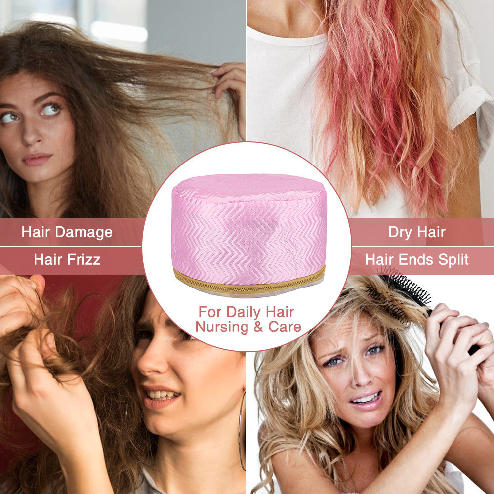 Hair Mask Hair Care Heating Cap Three-speed Temperature Control Adjustment