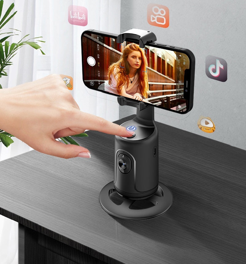 360 Auto Face Tracking Gimbal AI Smart Gimbal Phone Holder For Smartphone Video Vlog Live Stabilizer Tripod