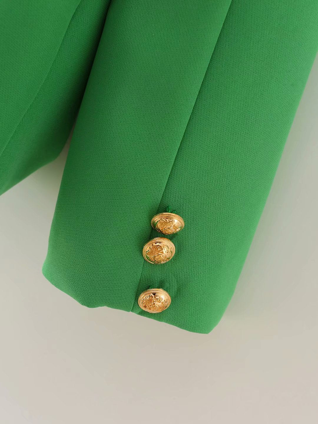 Women's long-sleeved suit Short double-breasted jacket