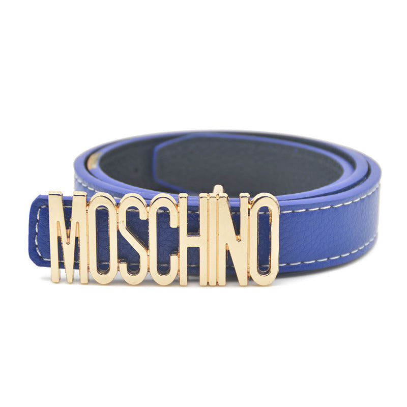 MOSCHINO Women's Fashion Letter Belt