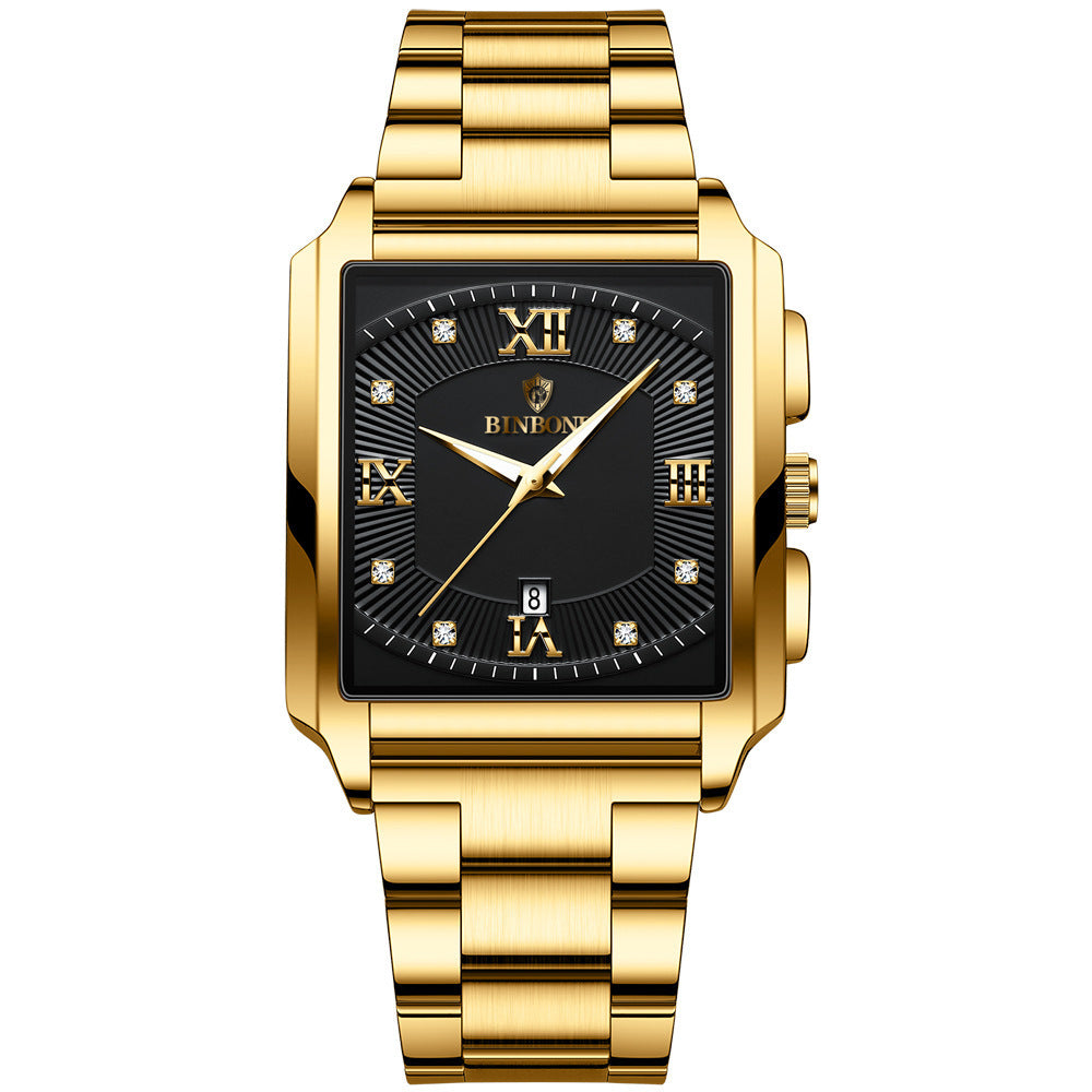 Fashion Personality New Rectangular Men's Watch