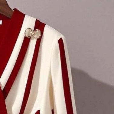 ZARA COLLECTION High-end Long-sleeved Striped Shirt