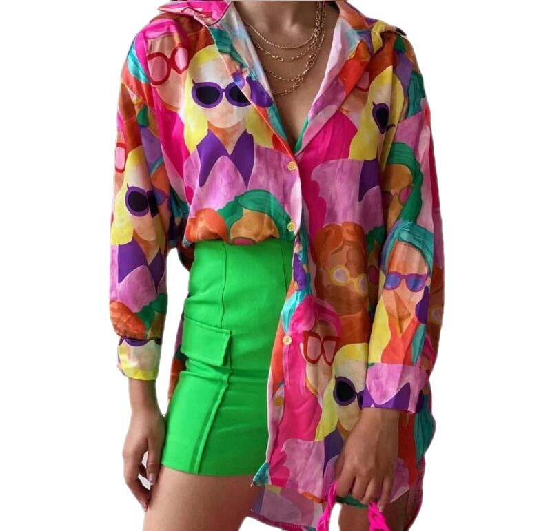 Women's long-sleeved shirt