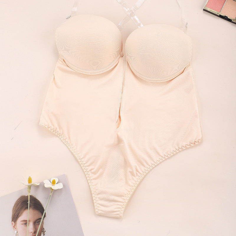 One-piece Underwear Bra With Big Breasts Showing Off And Gathering