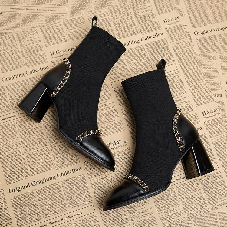 New French Short Boots For Women