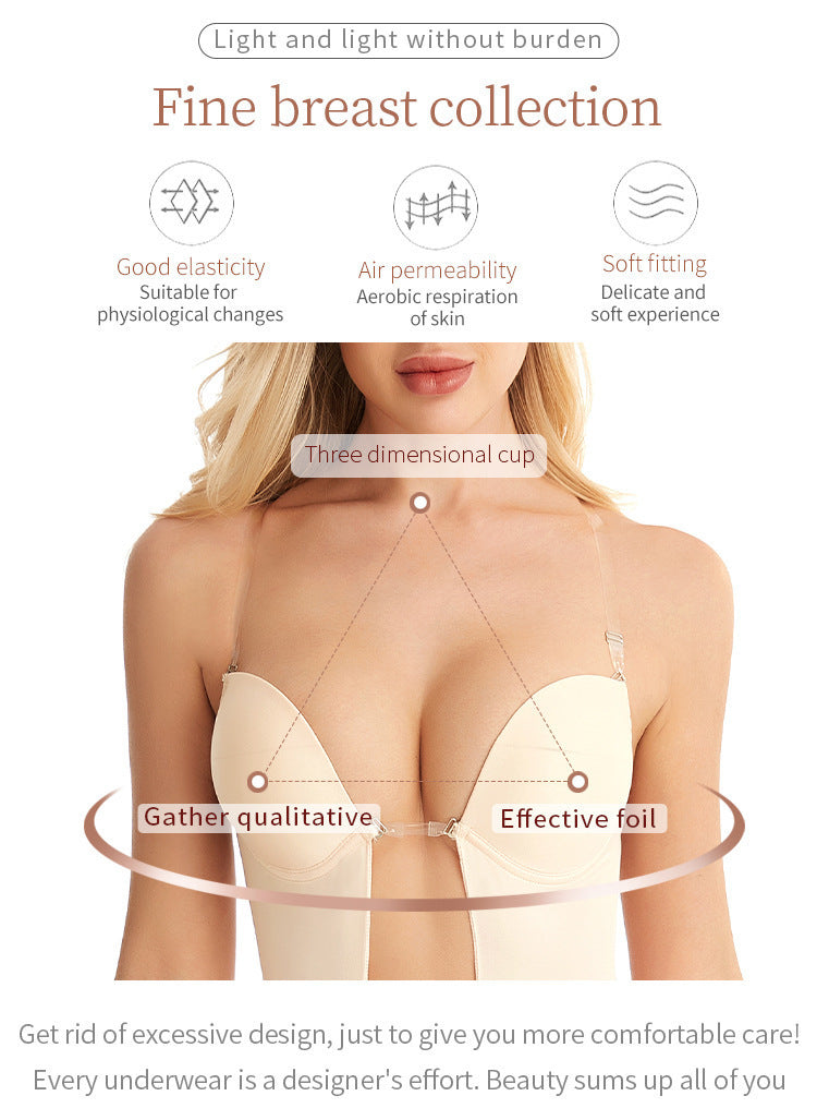 One-piece Underwear Bra With Big Breasts Showing Off And Gathering