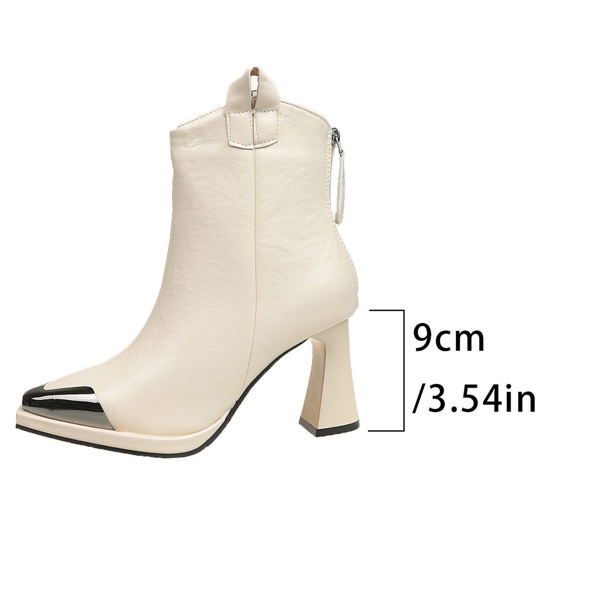 Fashion Boots Women's Pointed-toe Retro Mid-calf