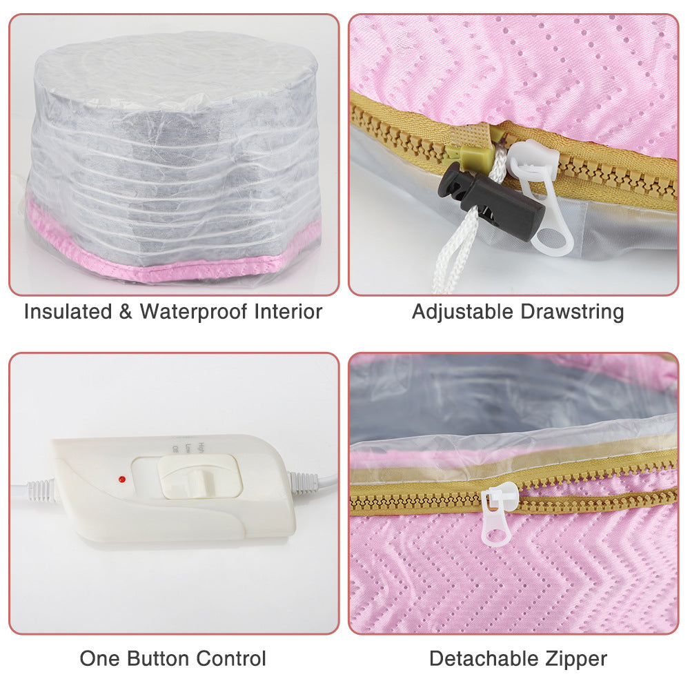 Hair Mask Hair Care Heating Cap Three-speed Temperature Control Adjustment