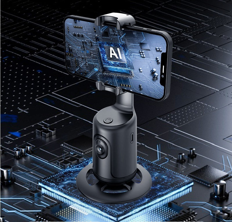 360 Auto Face Tracking Gimbal AI Smart Gimbal Phone Holder For Smartphone Video Vlog Live Stabilizer Tripod