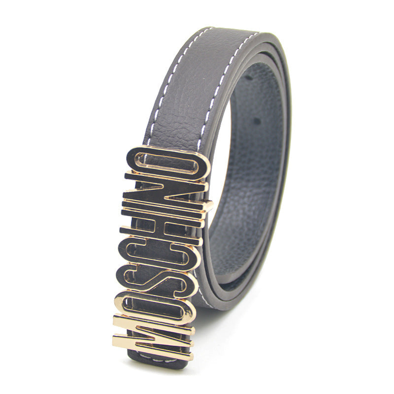 MOSCHINO Women's Fashion Letter Belt