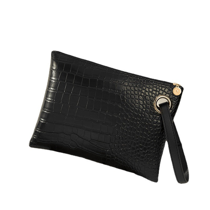 Womens Simple Large-Capacity Clutch Bag With Print