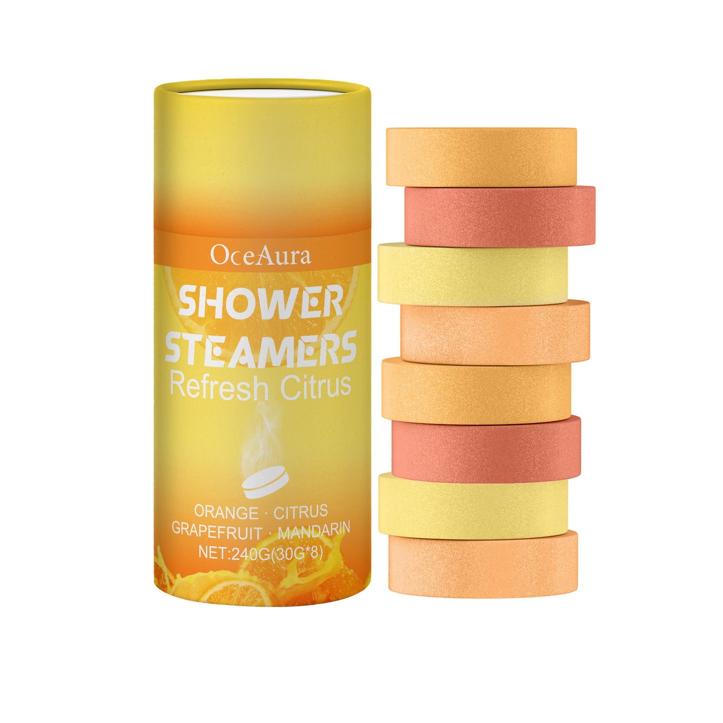 Citrus Mild Nourishing Moisturizing Aromatherapy Shower Tablets