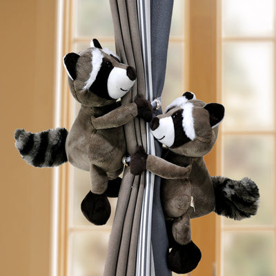 Cute and creative animal curtain fastener