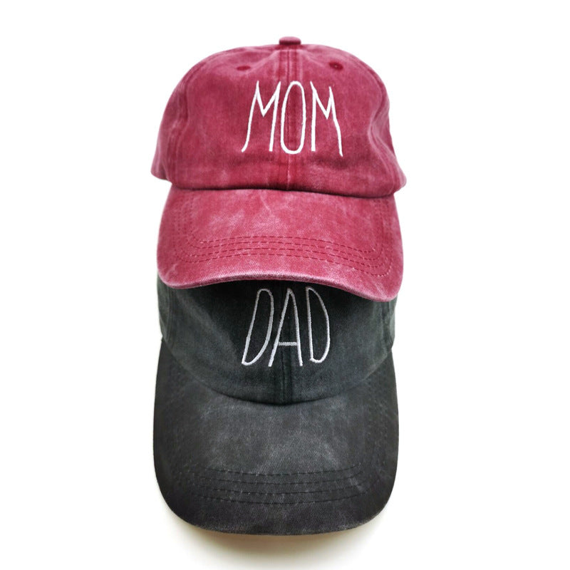 Washed Cotton Embroidery Baseball Cap