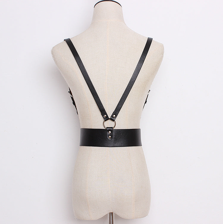Decoration, Suspender Belt, Wide Belt, Dress All-match, Suspender-style Waist Belt