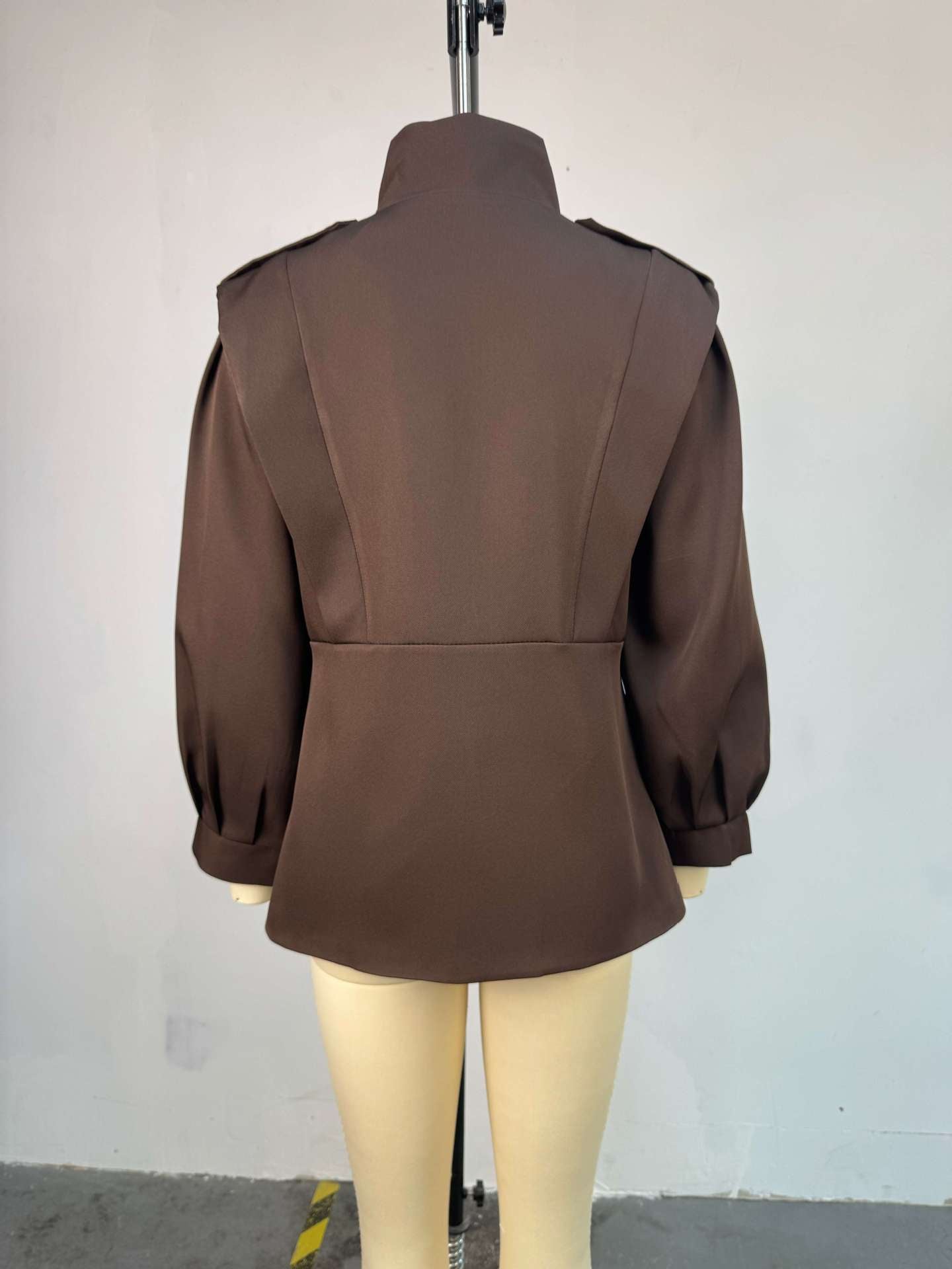 Fashion Women's Irregular Short Trench Coat