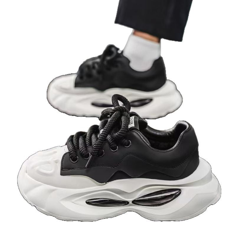 Men Platform Versatile Niche Fashion Casual Sneakers