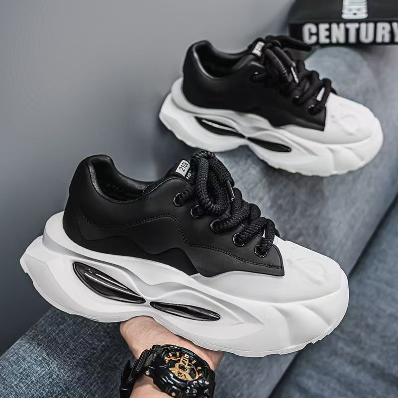 Men Platform Versatile Niche Fashion Casual Sneakers