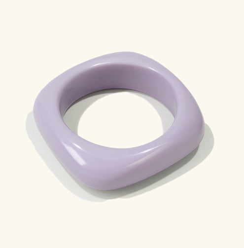 Marbling Acrylic Bracelet Shaped Irregular Square