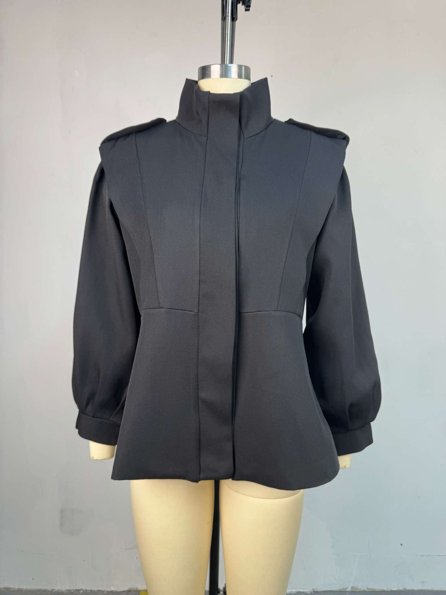 Fashion Women's Irregular Short Trench Coat