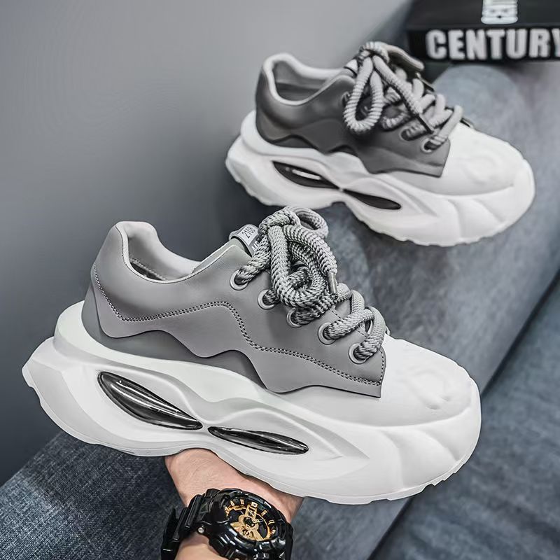 Men Platform Versatile Niche Fashion Casual Sneakers