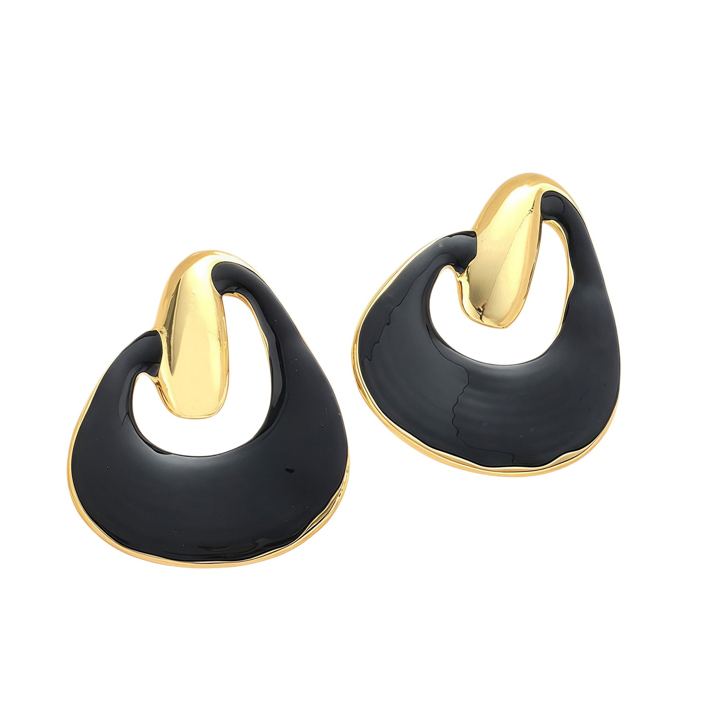 Retro Stainless Steel Color-Lasting Earrings For Women