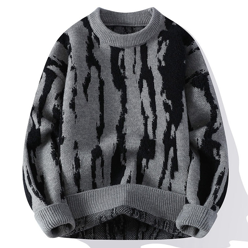 Loose And Lazy Knit Base Layer Thickened Warm Top