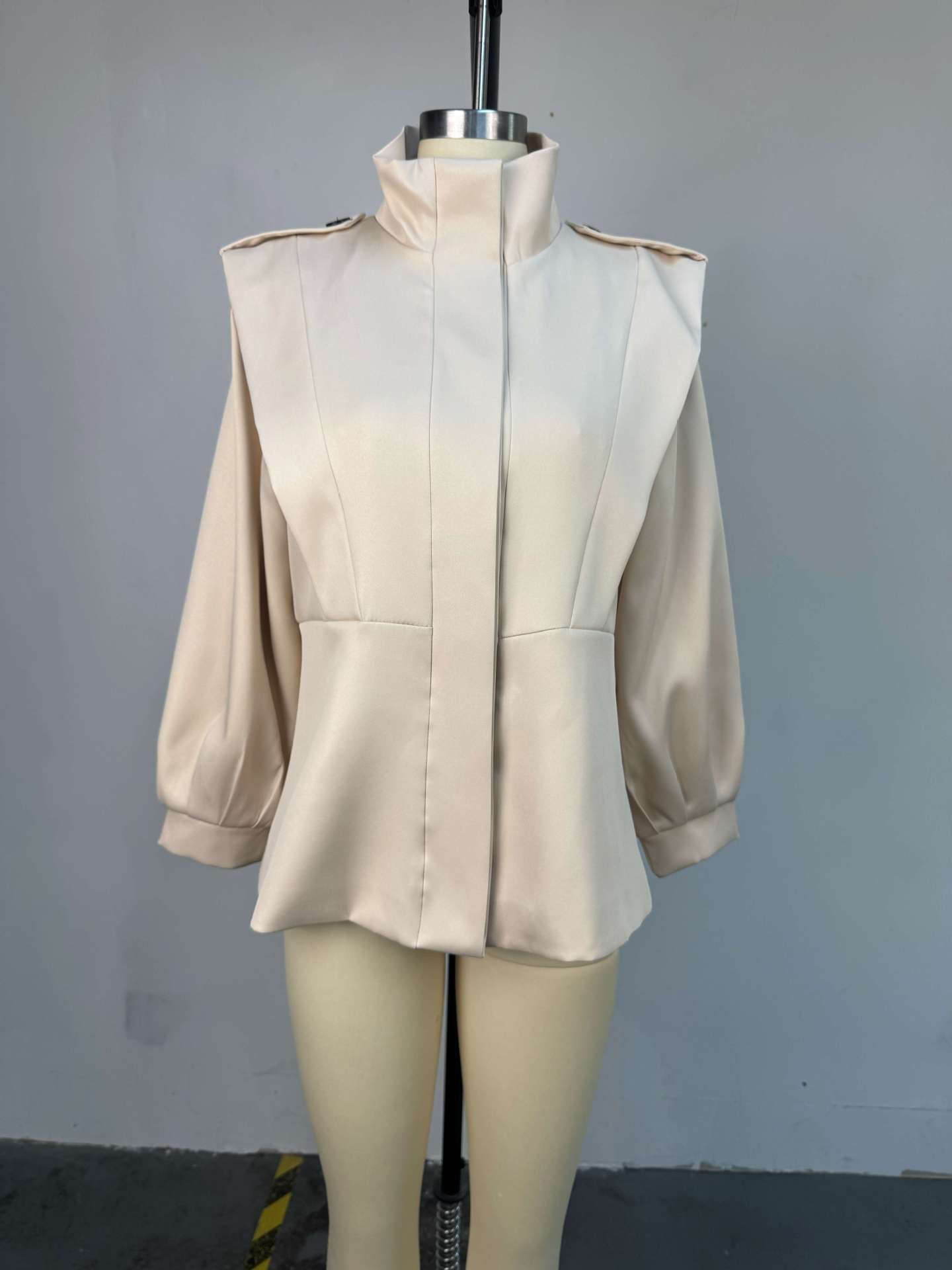 Fashion Women's Irregular Short Trench Coat